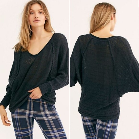 Free People Tops - Free People Thein Hacci Top. S